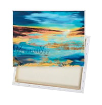 Image 1 of Blue Waters Canvas Print