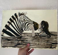 Image 3 of “Zebra” - Sketchbook Page