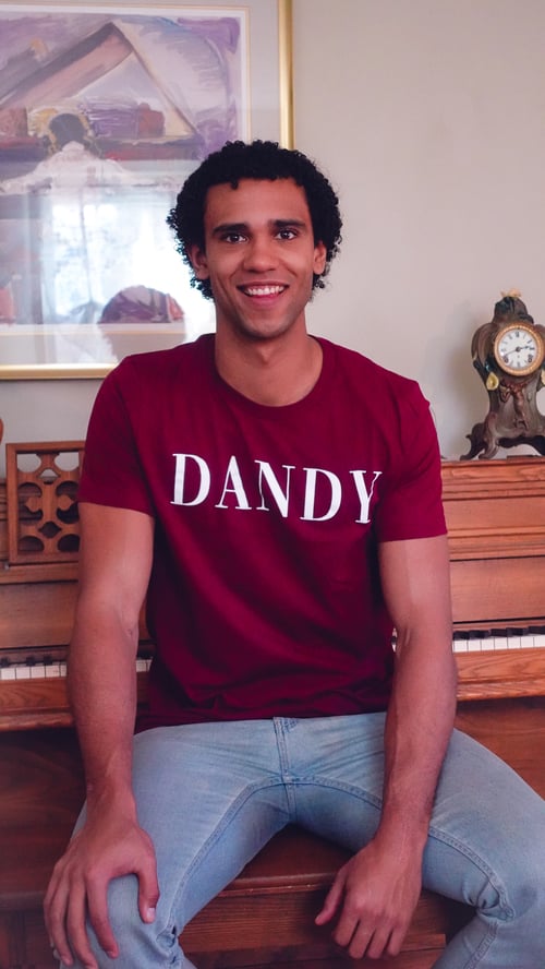 Image of Maroon Vogue DANDY Unisex Tee