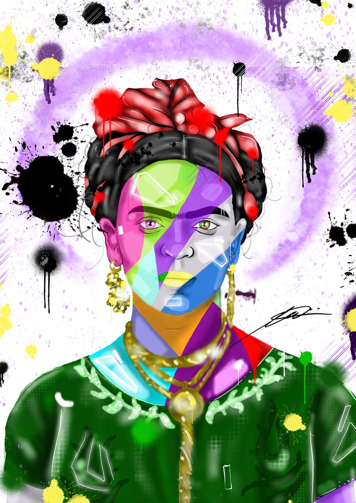 Image of "Frida Kahlo" Print 