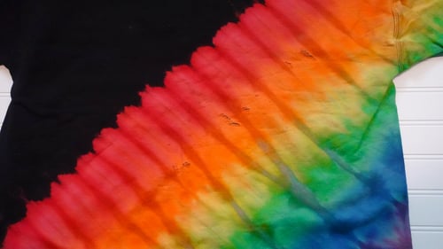 Image of Distressed DANDY Tye dye Sweatshirt