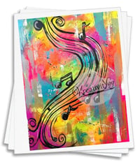 Image 1 of Rhythmic Paper Print