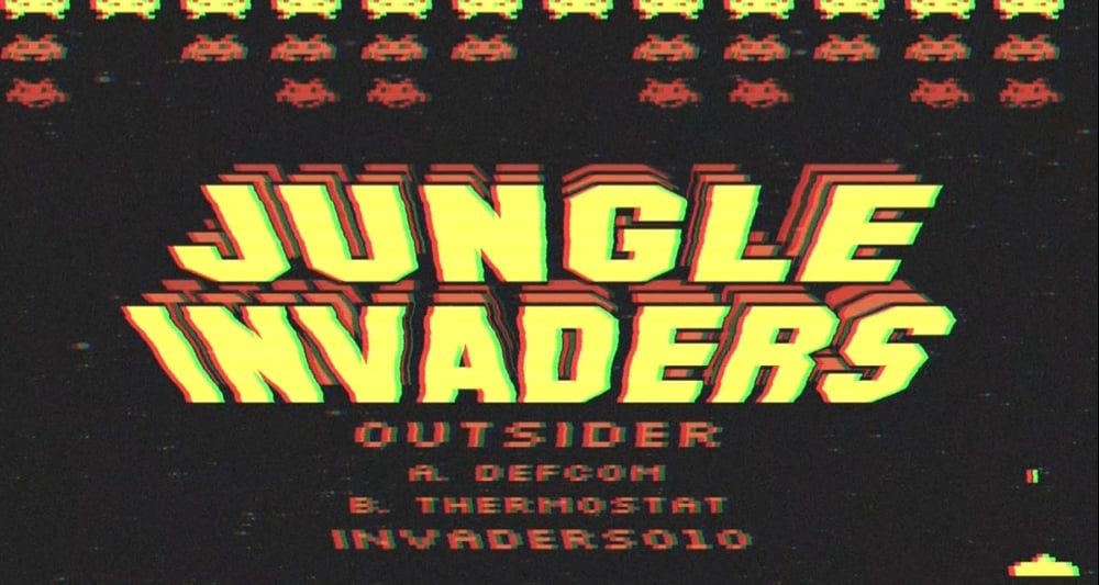 OUTSIDER - JUNGLEINVADERS010 - OUT 8TH MARCH