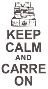 Image of "KEEP CALM AND CARREON" WHITE T
