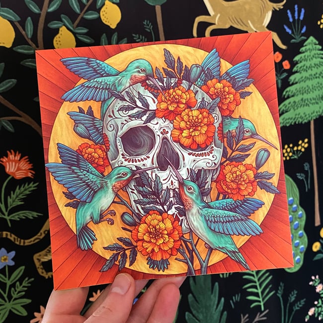 Day of the Dead Mini Prints