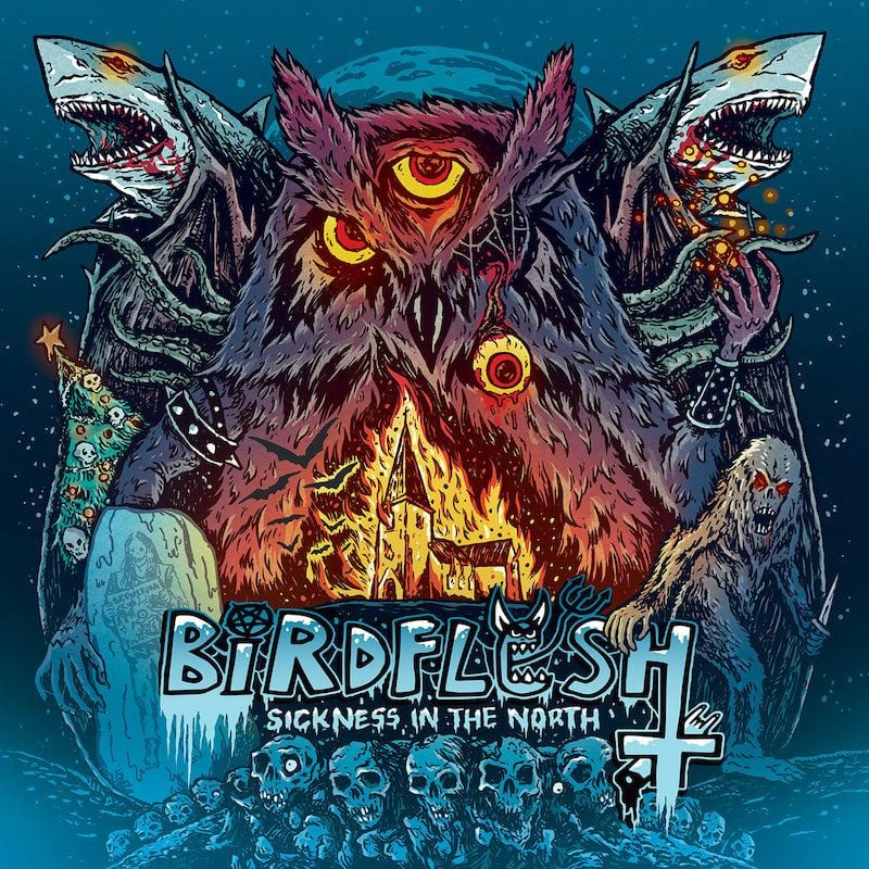 Image of Birdflesh - "Sickness In The North" LP (Italian Import) PRE-ORDER