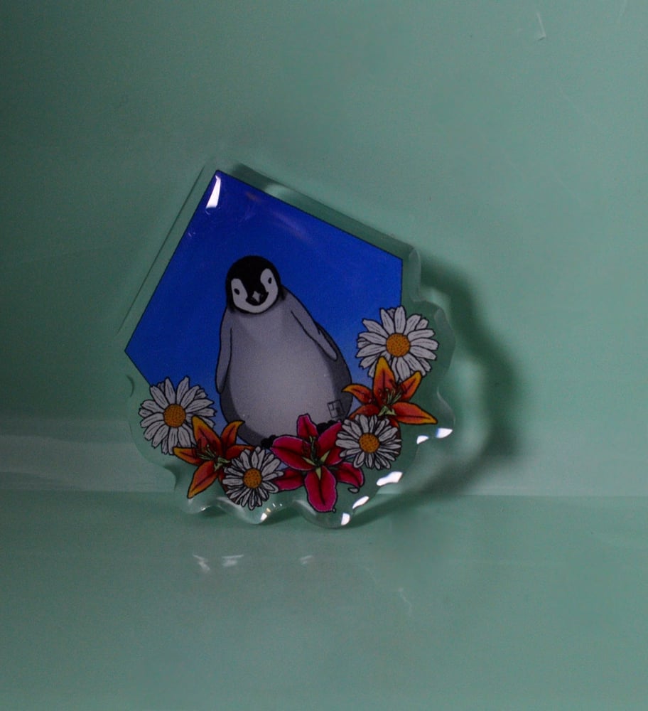 Image of Penguin Acrylic Pin