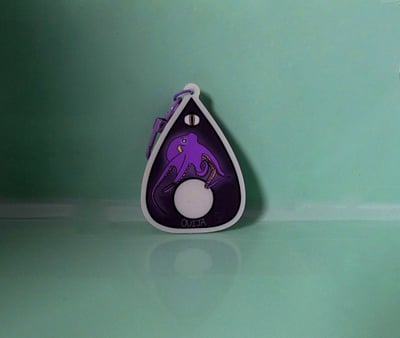 Image of Octopus Ouija Glow Keychain