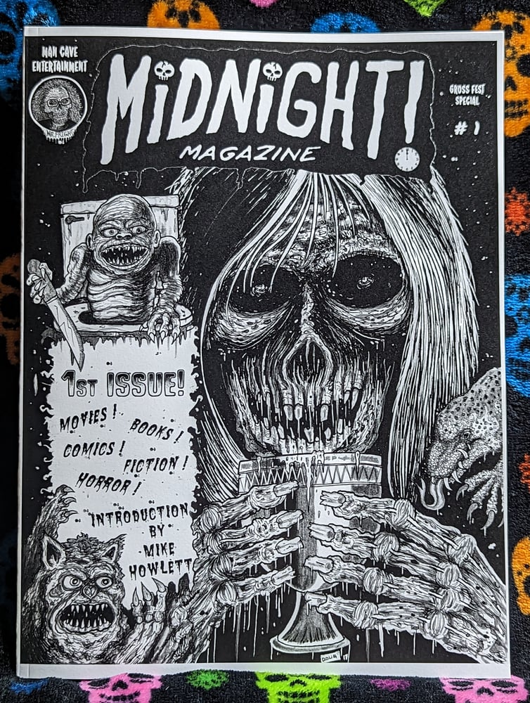 Image of MIDNIGHT MAGAZINE #1 - 2nd Printing w/ Signed Stand-alone sheet