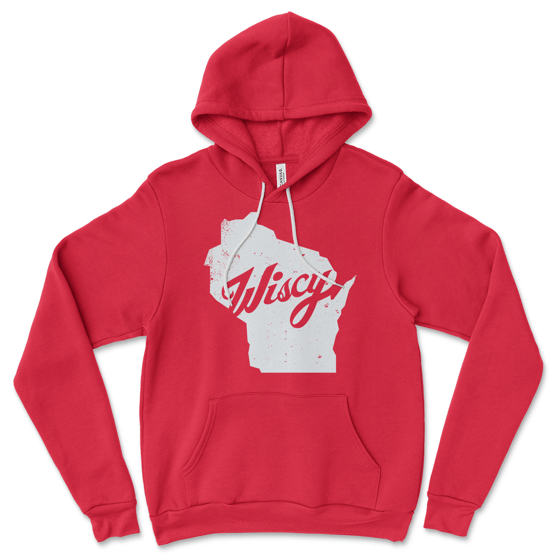 Image of Wiscy Hoodie in Classic Red