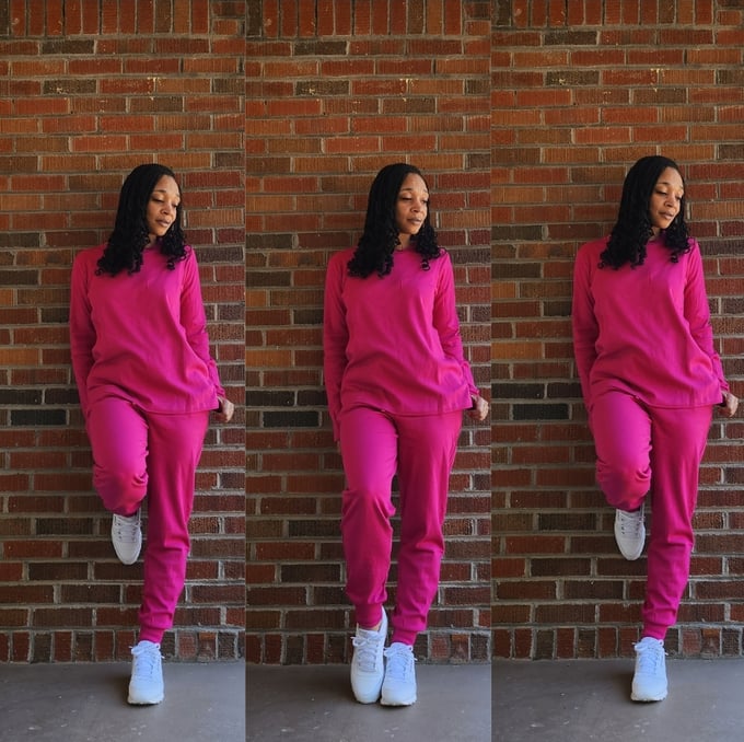 Image of Spring Jogger Sets ( Magenta)