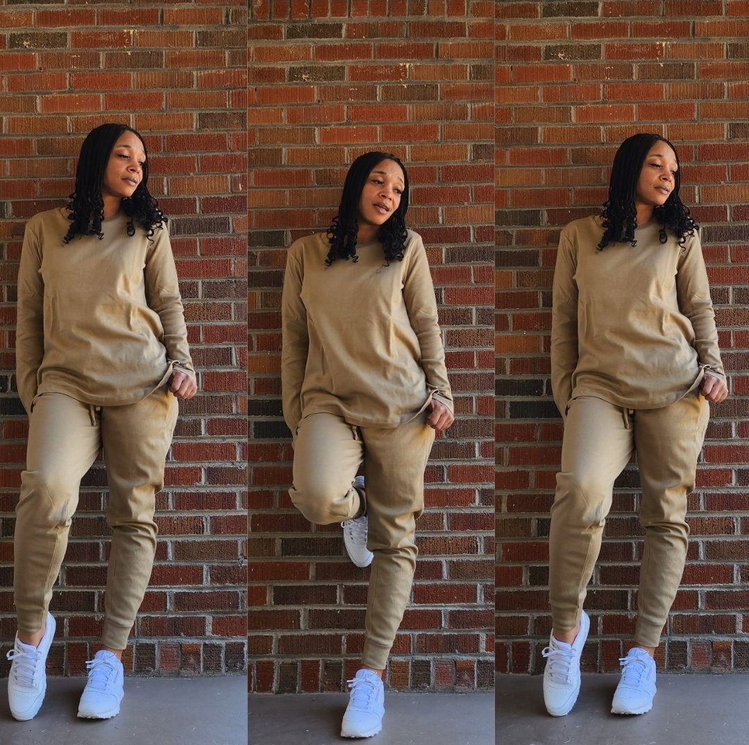 Image of Spring Joggers Sets  ( Khaki)