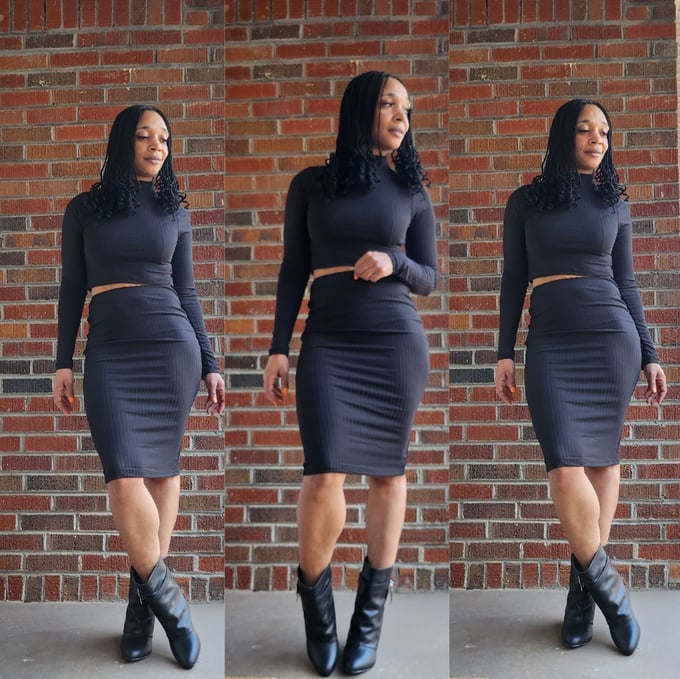 Image of Midi Skirt Set 