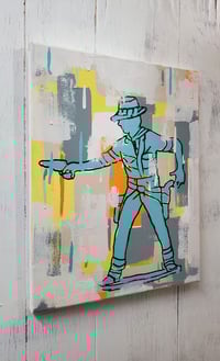 Image 3 of Western Cowboy Painting