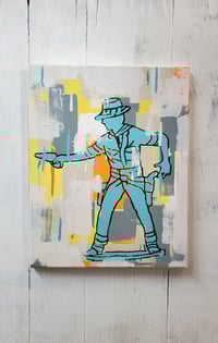 Image 1 of Western Cowboy Painting