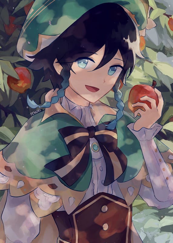 Image of Venti and Apples Print