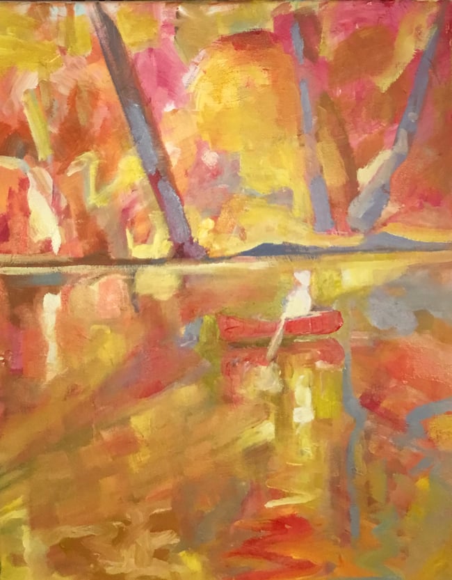 The Woods Are Ablaze