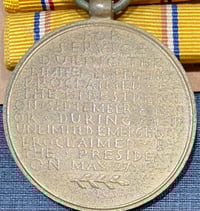 Image 4 of WW2 (USA) American Defense Service Medal - Authentic Issue