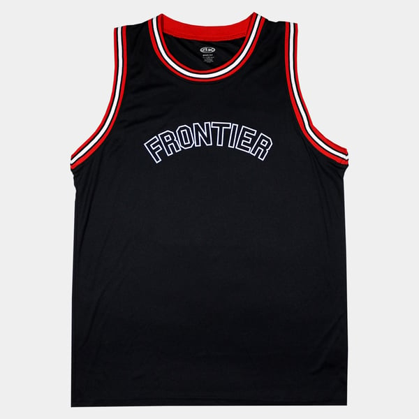 Image of East End Barber x Frontier Basketball Jersey Black