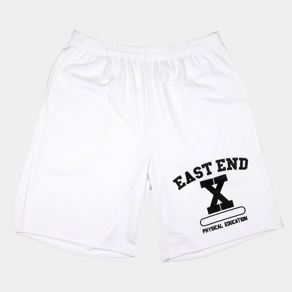 Image of East End PE Shorts White