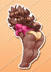 ChocoBooty - Vinyl Sticker