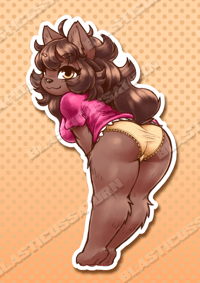 Image 1 of ChocoBooty - Vinyl Sticker
