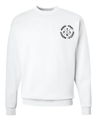 Image 2 of Wake. Pray. Hustle . Repeat  Crewneck Sweatshirt