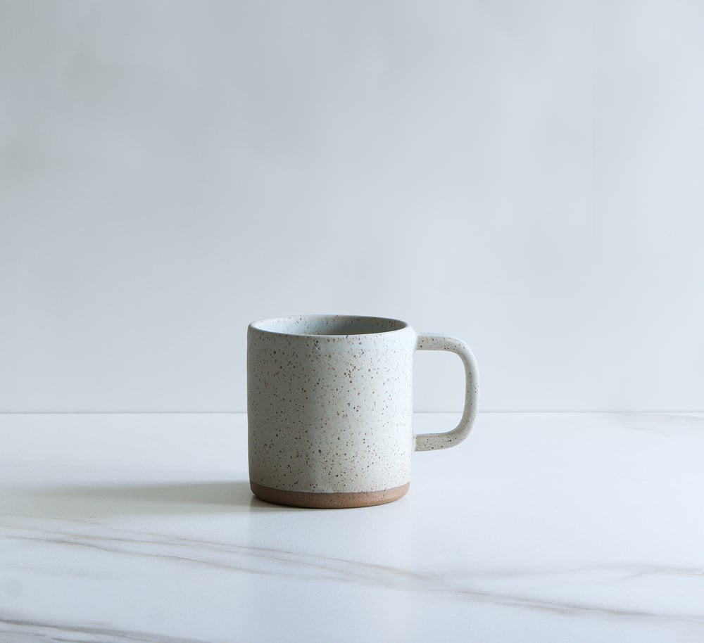 Image of 12 oz mug, glazed in Ice