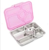 Yumbox Presto Stainless Steel 5 Compartments Bento Lunchbox Rose Pink