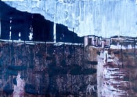 Image 1 of 'I Wrote Above the Water, Beside the Sea' Original Painting