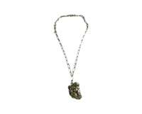 Image 3 of Pyrite Choker chain Neclace 