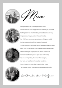 Image 1 of Mother’s Day photo rhyme 