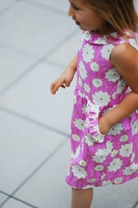 Image of Holland Dress - Pink Blooming Chain