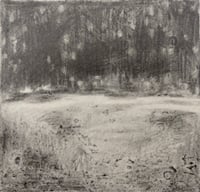 Image 1 of 'The Edge of the Forest at Night' Original Drawing