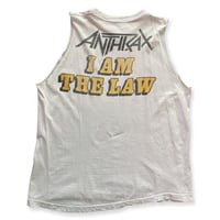Image 4 of  ©1987 ANTHRAX - I AM THE LAW SHIRT 