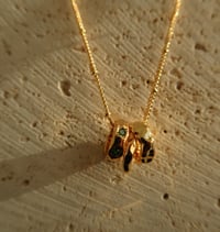 Image 2 of 3 ring necklace 金圈项链