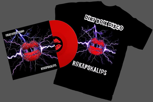 Image of ROKAPOKALIPS - RED VINYL & T-shirt (combo deal)