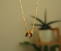 Image 3 of 3 ring necklace 金圈项链