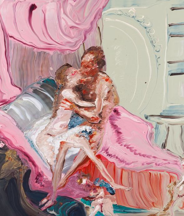 Genieve Figgis - Heracles and Omphale (after François Boucher)
