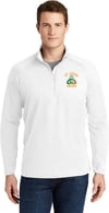 White 1/4 Zip Male 