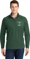 Forest Green 1/4 Zip Male 
