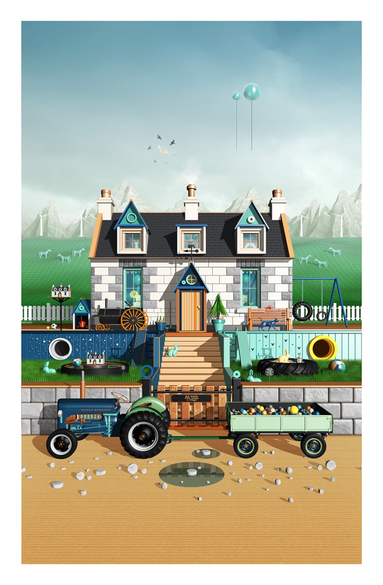 big wheel little wheel bike