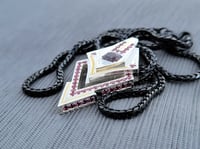 Image 4 of Spinel Galactic Arrow Pendant 
