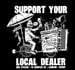 Image of Support Your Local Dealer - SBC x Burrito Breath - Black