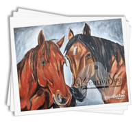 Image 1 of Horses Paper Print