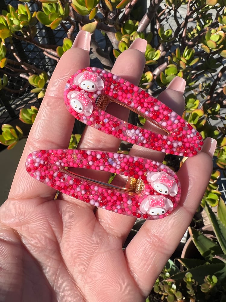 Image of Winking Sprinkle Hair Clip