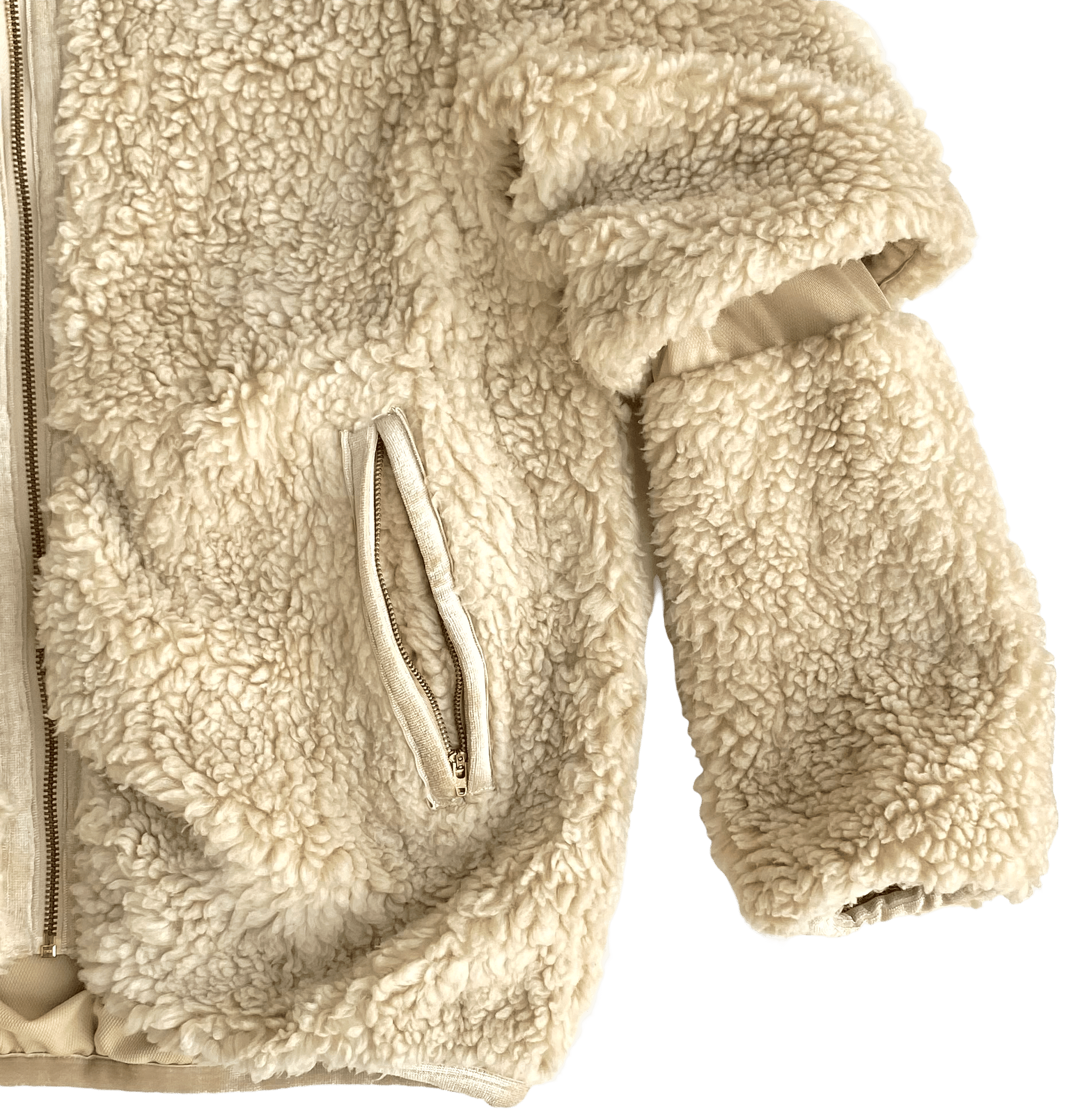 Mercibeaucoup Bear Ear Zip-Up Sherpa | neverlandsupply Mercibeaucoup Bear Ear Zip-Up Sherpa | neverlandsupply