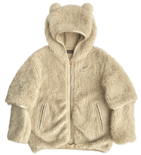 Image 1 of Mercibeaucoup Bear Ear Zip-Up Sherpa