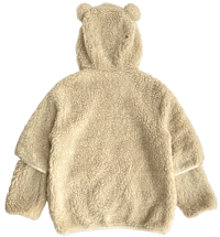 Image 2 of Mercibeaucoup Bear Ear Zip-Up Sherpa