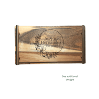Image 1 of Acacia Wood Serving Tray